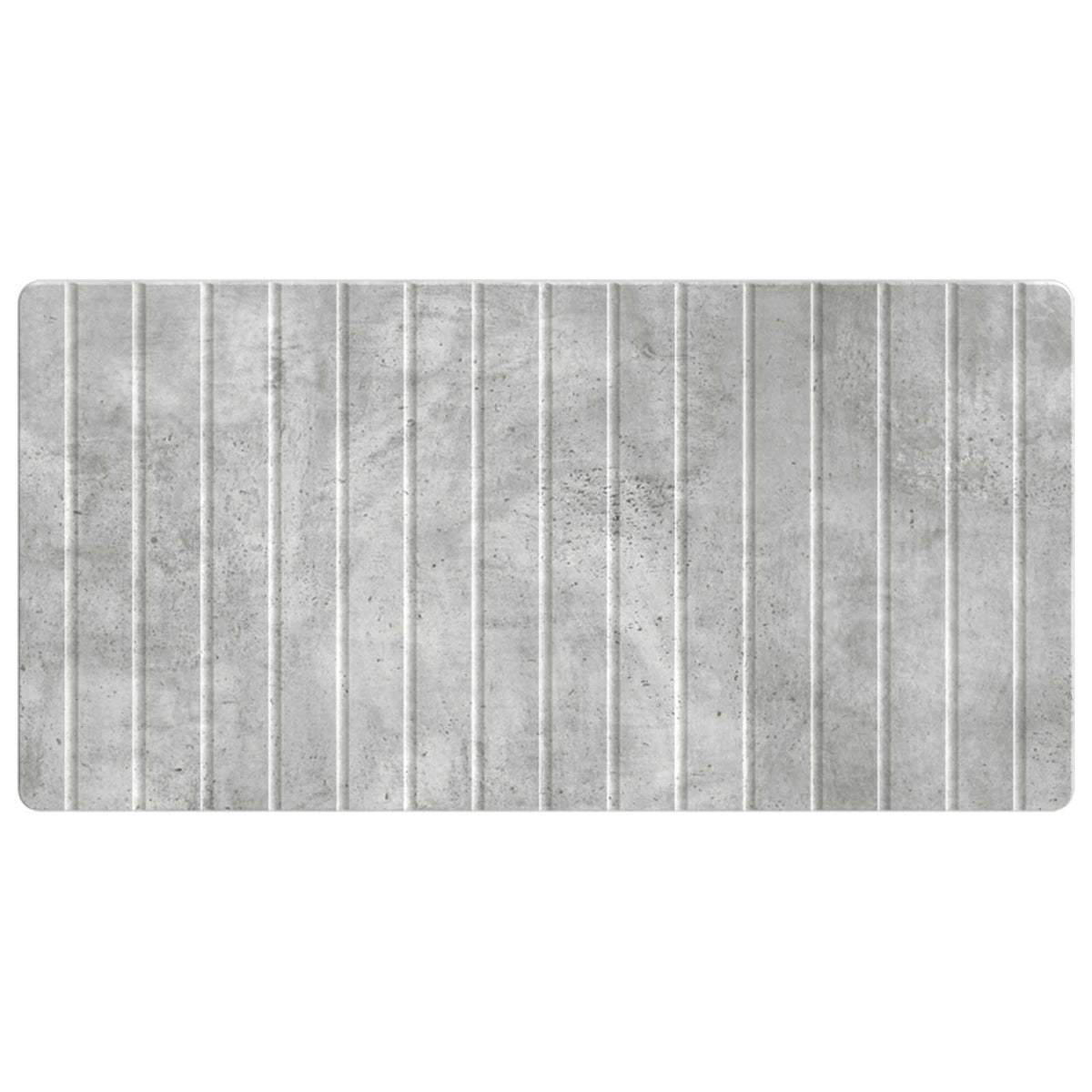 Wall-Mounted Headboard ZWOLLE Concrete Grey Engineered Wood