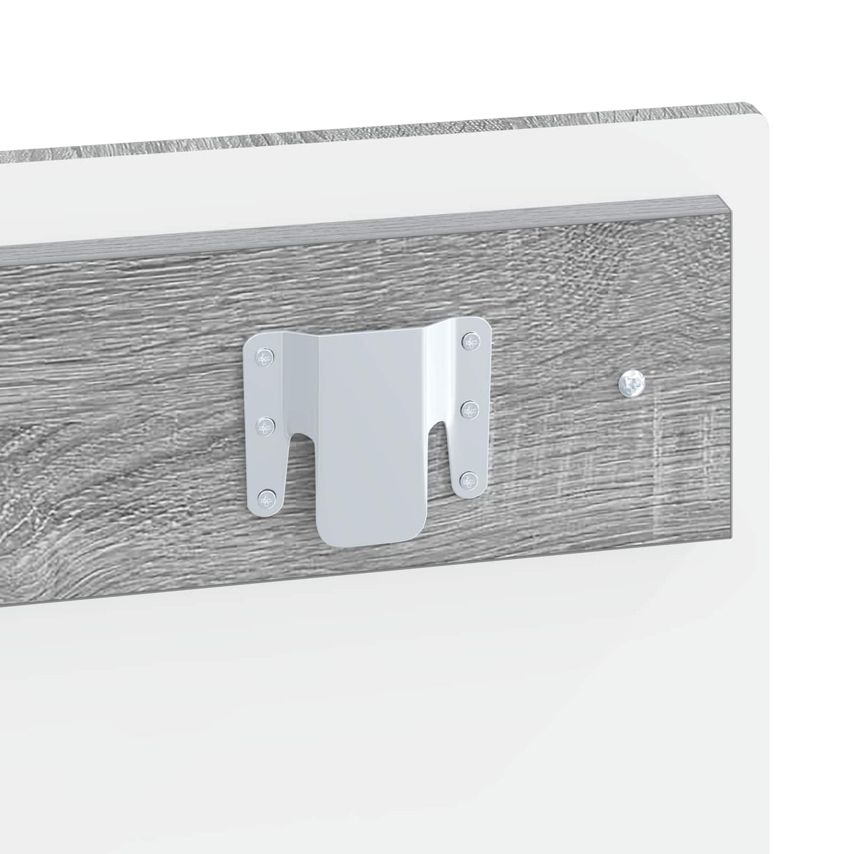 Wall-Mounted Headboard ZWOLLE Grey Sonoma Engineered Wood