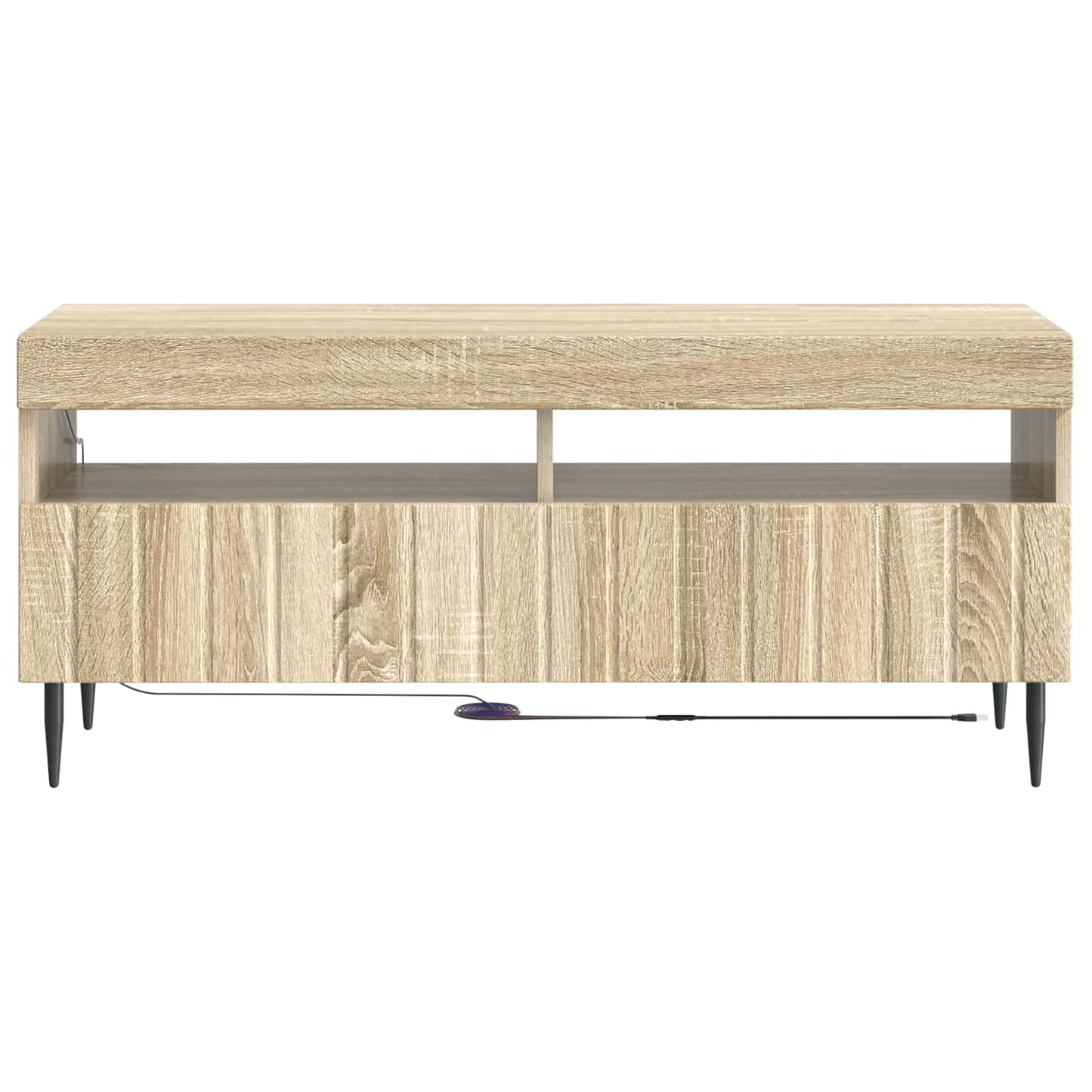 LED TV Cabinet Sonoma Oak Engineered Wood