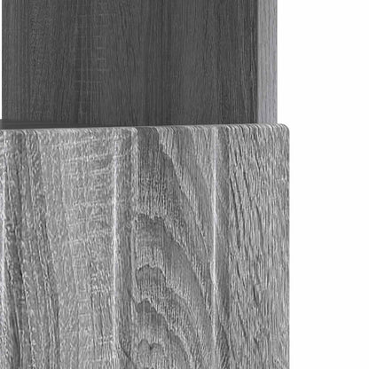 LED TV Cabinet Grey Sonoma Engineered Wood