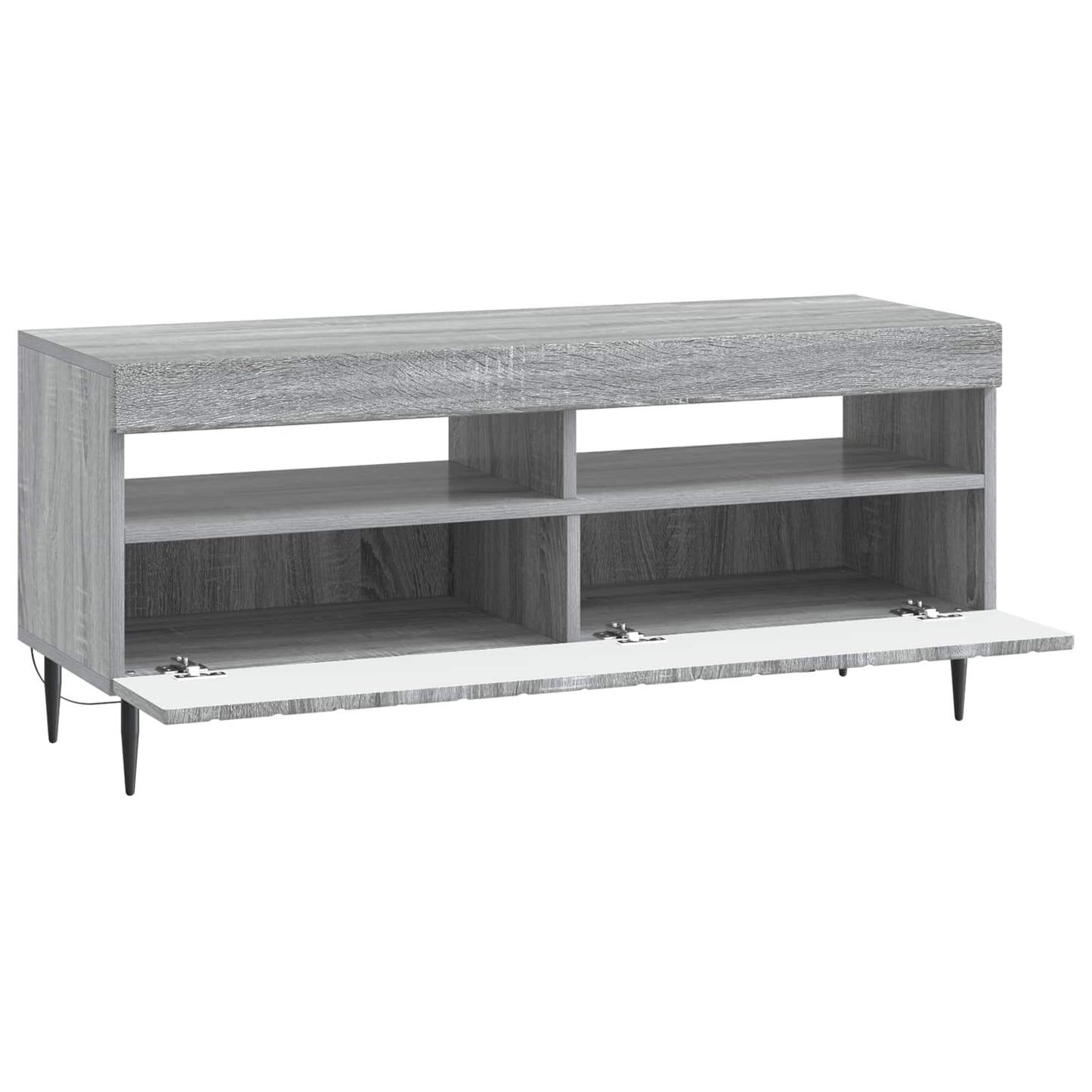 LED TV Cabinet Grey Sonoma Engineered Wood