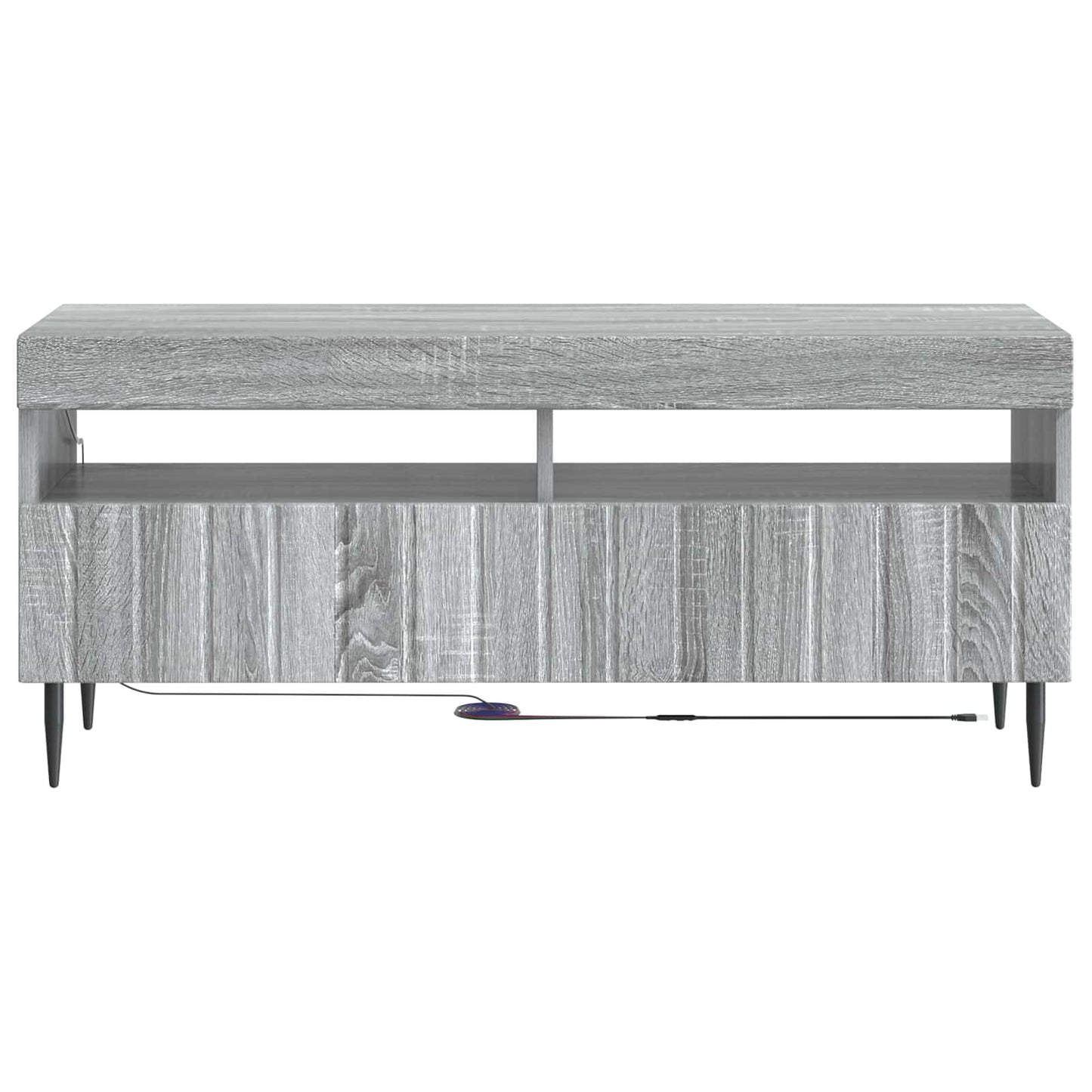 LED TV Cabinet Grey Sonoma Engineered Wood