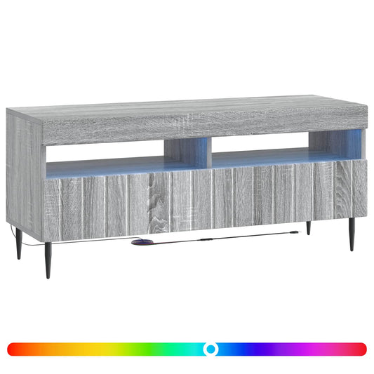 LED TV Cabinet Grey Sonoma Engineered Wood