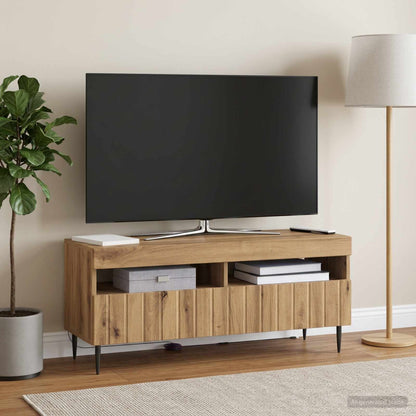 LED TV Cabinet Artisan Oak Engineered Wood