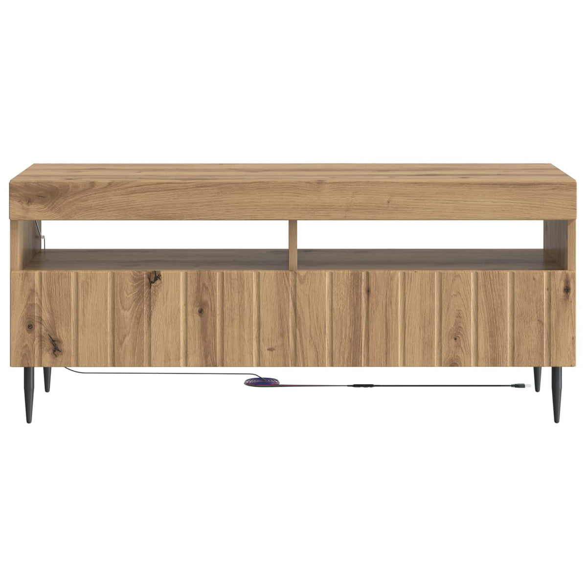 LED TV Cabinet Artisan Oak Engineered Wood