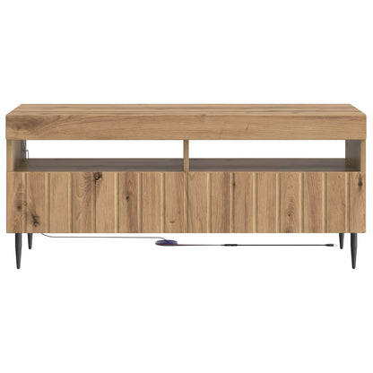 LED TV Cabinet Artisan Oak Engineered Wood