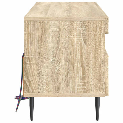 LED TV Cabinet ZWOLLE Sonoma Oak Engineered Wood