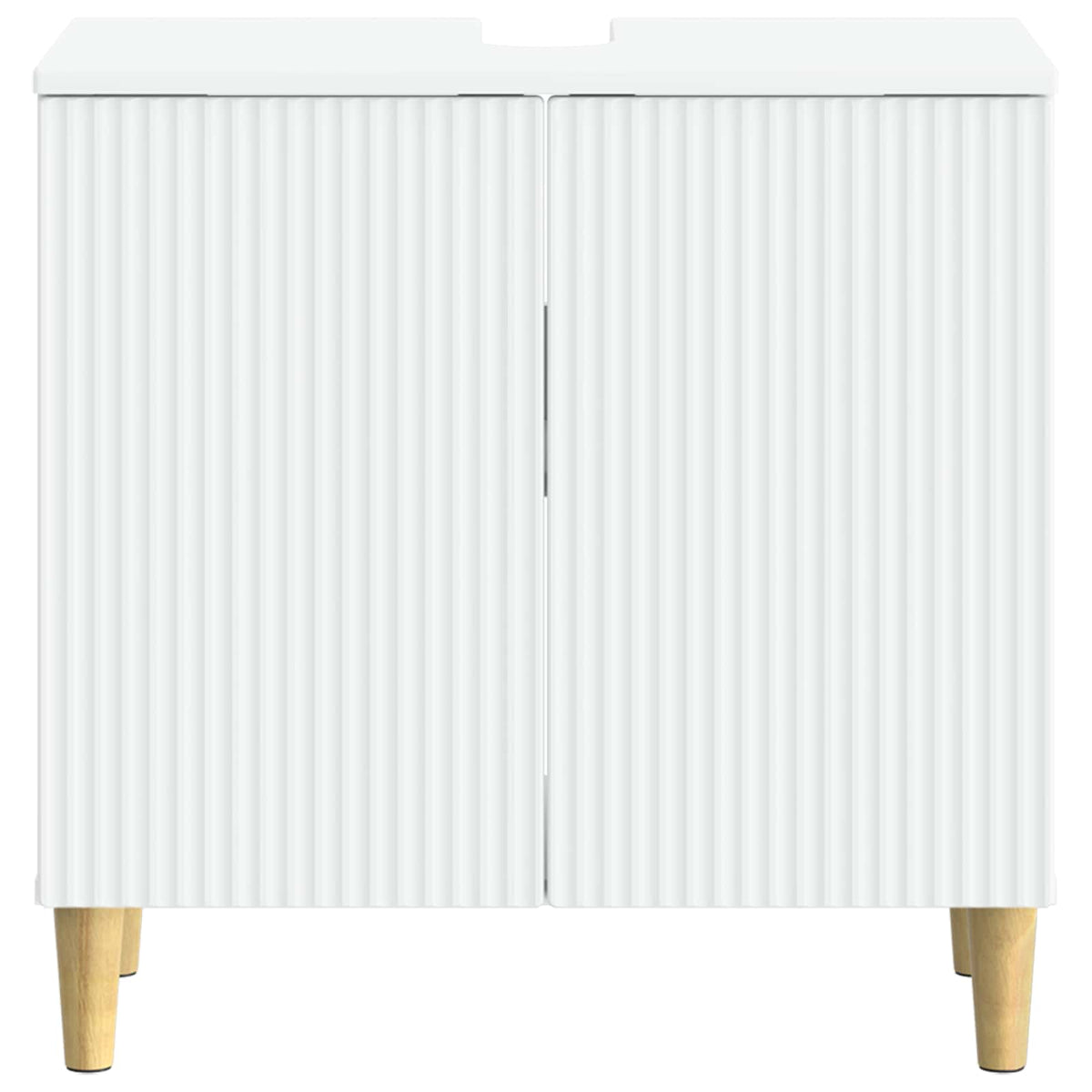 Bathroom Sink Cabinet ARNHEM White 59.5 x 31.5x 59 cm