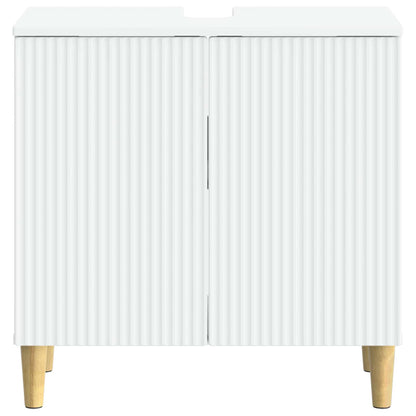 Bathroom Sink Cabinet ARNHEM White 59.5 x 31.5x 59 cm