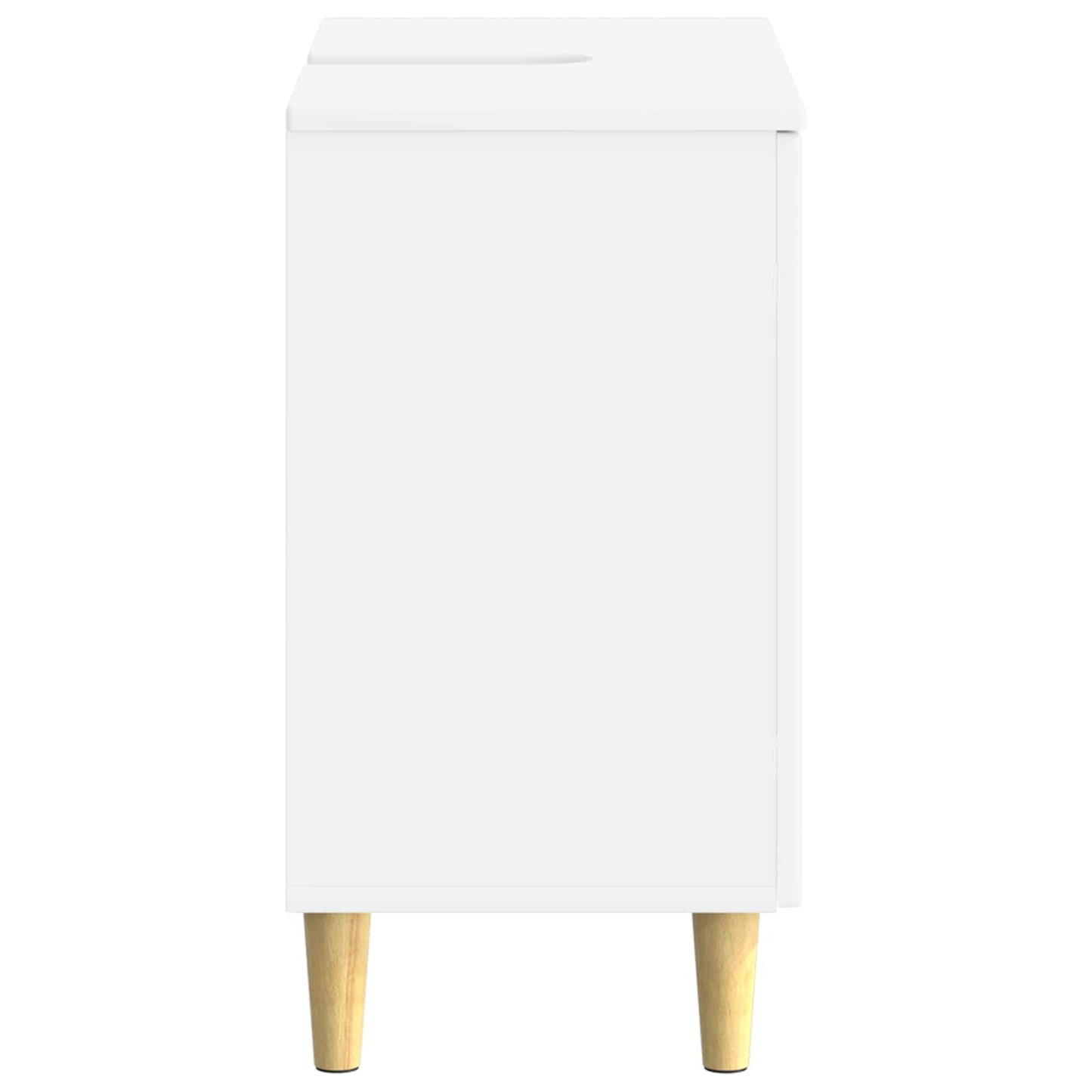 Bathroom Sink Cabinet ARNHEM White 59.5 x 31.5x 59 cm
