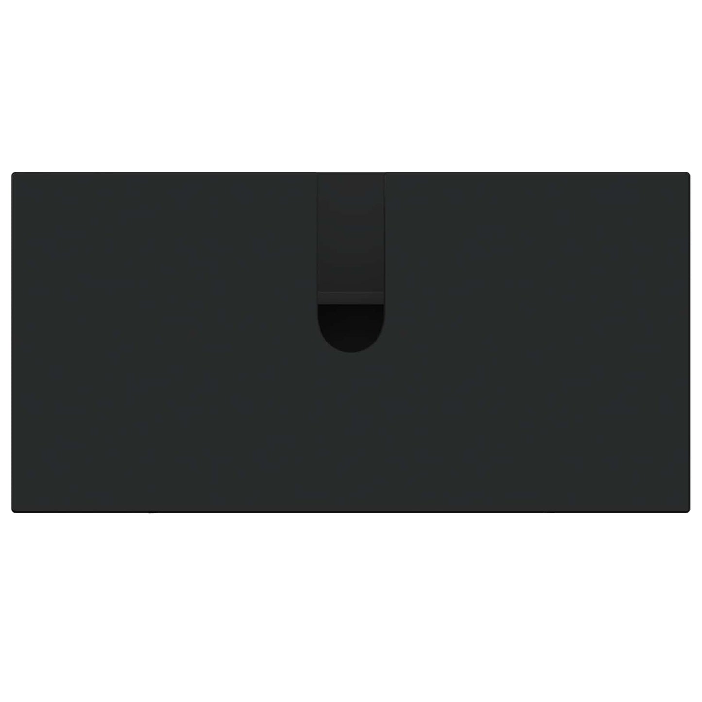 Bathroom Sink Cabinet ARNHEM Black 59.5 x 31.5x 59 cm