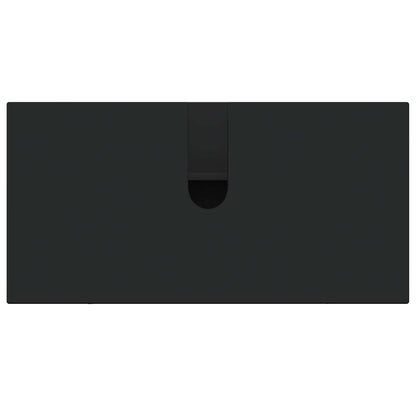 Bathroom Sink Cabinet ARNHEM Black 59.5 x 31.5x 59 cm