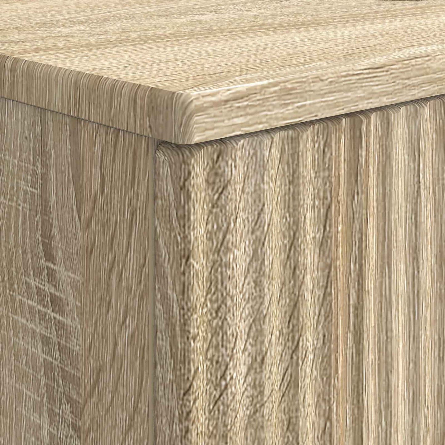 Bathroom Sink Cabinet ARNHEM Sonoma Oak 59.5 x 31.5x 59 cm