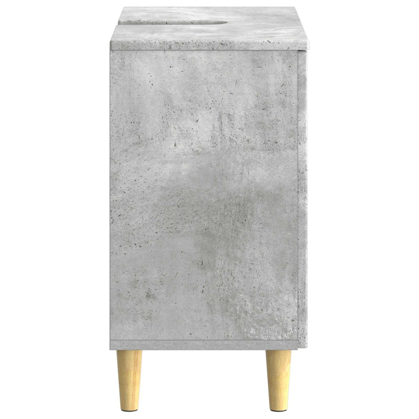 Bathroom Sink Cabinet ARNHEM Concrete Grey 59.5 x 31.5x 59 cm
