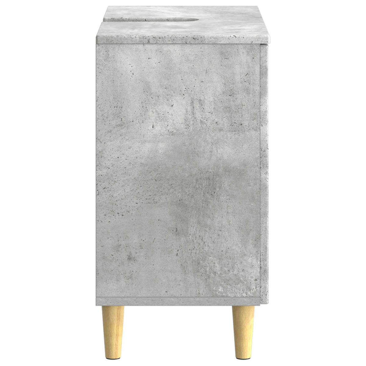 Bathroom Sink Cabinet ARNHEM Concrete Grey 59.5 x 31.5x 59 cm