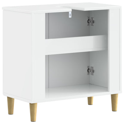 Bathroom Sink Cabinet ARNHEM High Gloss White