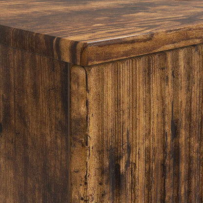 Bathroom Sink Cabinet ARNHEM Smoked Oak 59.5 x 31.5x 59 cm