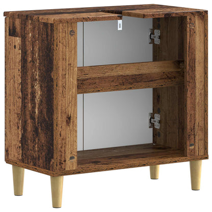 Bathroom Sink Cabinet ARNHEM Old Wood 59.5 x 31.5x 59 cm