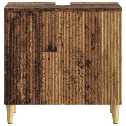 Bathroom Sink Cabinet ARNHEM Old Wood 59.5 x 31.5x 59 cm