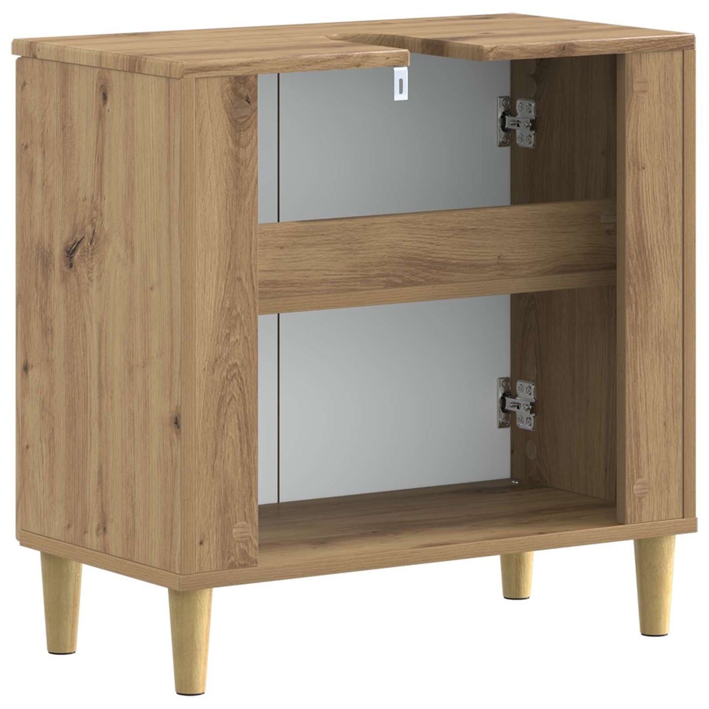 Bathroom Sink Cabinet ARNHEM Artisan Oak 59.5 x 31.5x 59 cm