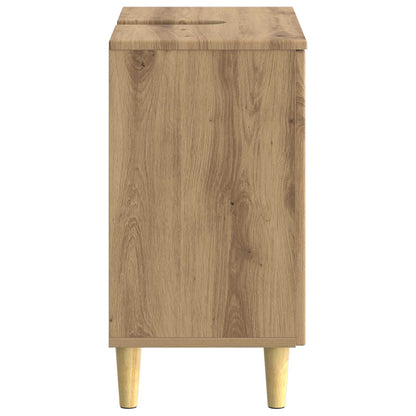 Bathroom Sink Cabinet ARNHEM Artisan Oak 59.5 x 31.5x 59 cm
