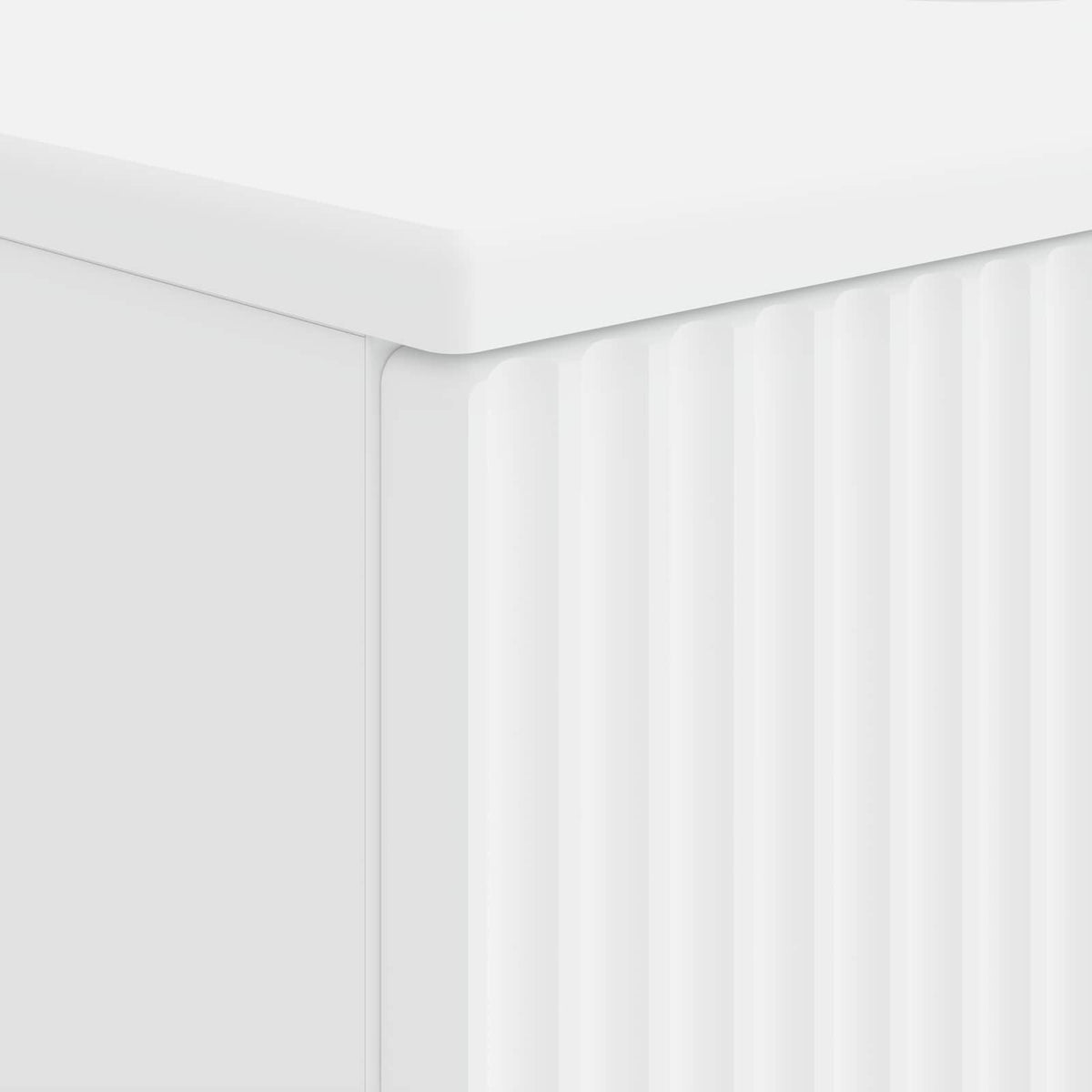 Bathroom Sink Cabinet ARNHEM White 82 x 41x 59 cm