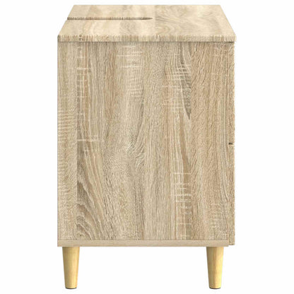 Bathroom Sink Cabinet ARNHEM Sonoma Oak 82 x 41x 59 cm