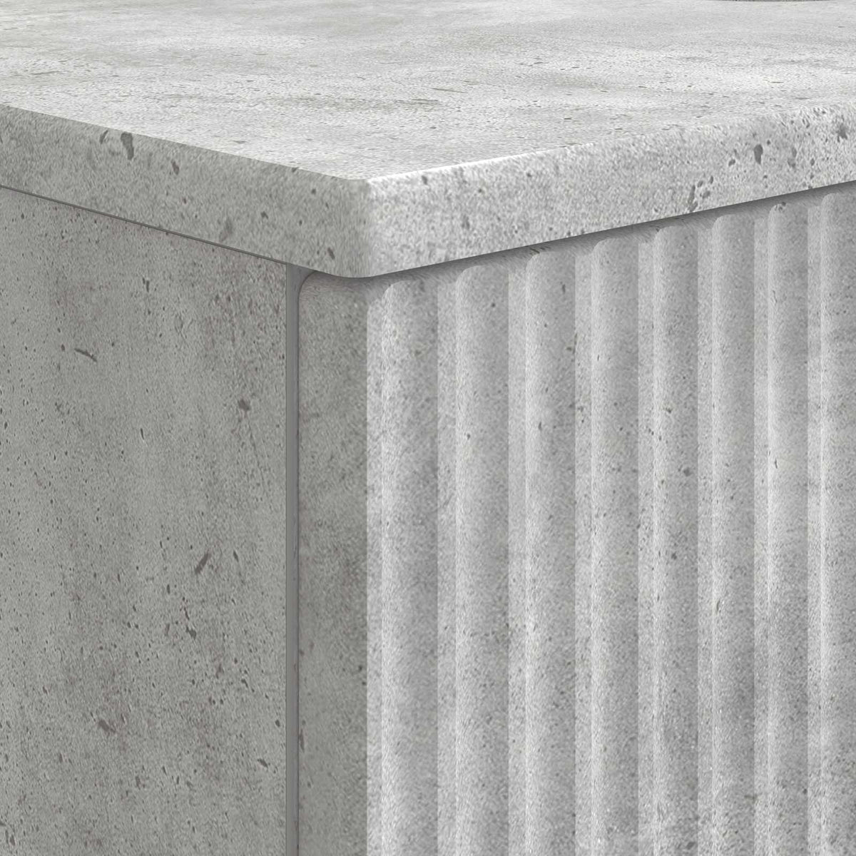Bathroom Sink Cabinet ARNHEM Concrete Grey 82 x 41x 59 cm