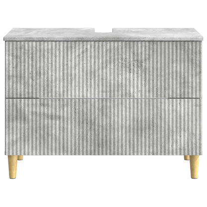 Bathroom Sink Cabinet ARNHEM Concrete Grey 82 x 41x 59 cm