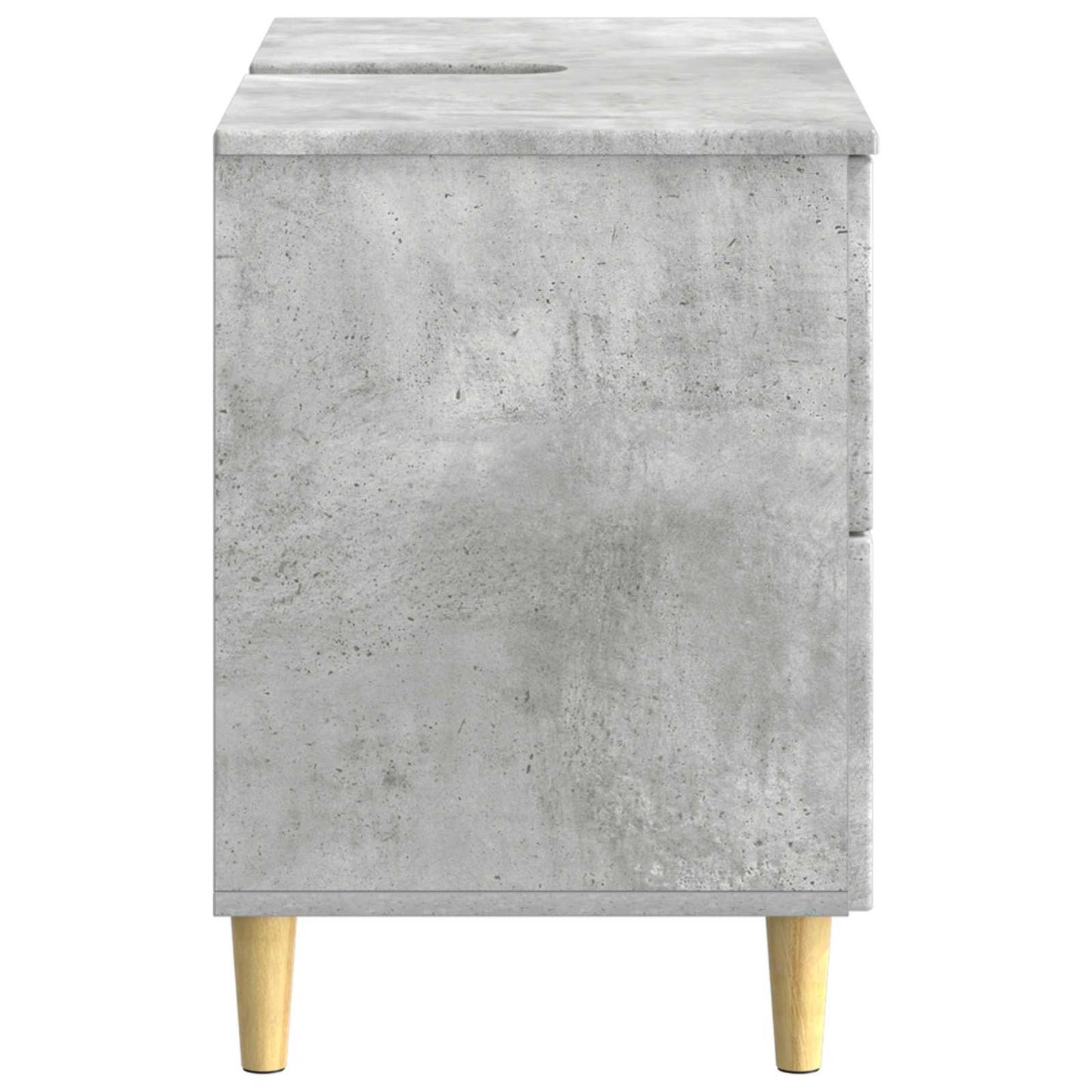 Bathroom Sink Cabinet ARNHEM Concrete Grey 82 x 41x 59 cm