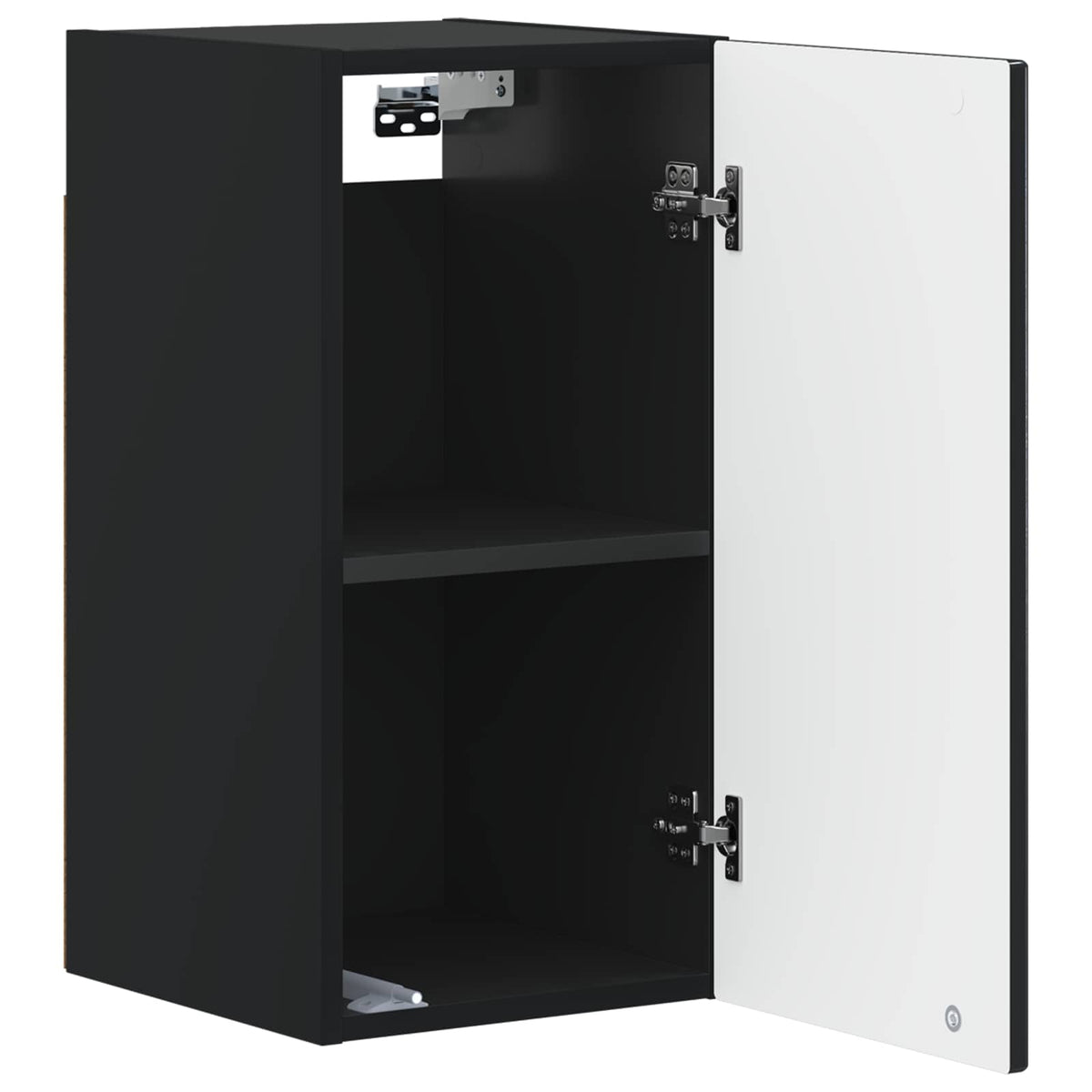 Bathroom Wall Cabinet ARNHEM Black 30 x 31 x 59 cm