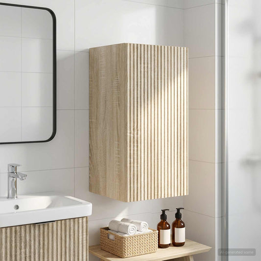 Bathroom Wall Cabinet ARNHEM Sonoma Oak 30 x 31 x 59 cm