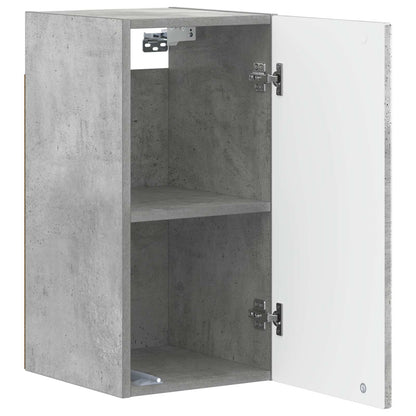 Bathroom Wall Cabinet ARNHEM Concrete Grey 30 x 31 x 59 cm