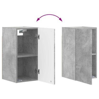 Bathroom Wall Cabinet ARNHEM Concrete Grey 30 x 31 x 59 cm