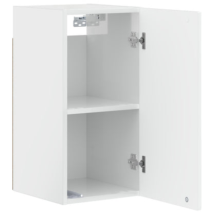 Bathroom Wall Cabinet ARNHEM High Gloss White 30 x 31 x 59 cm