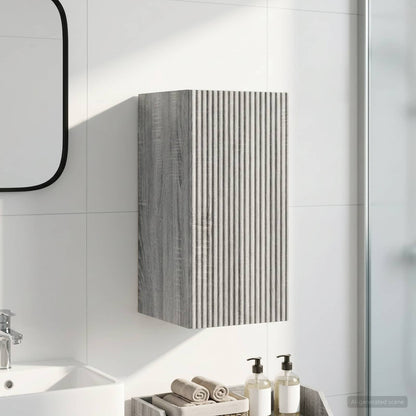 Bathroom Wall Cabinet ARNHEM Grey Sonoma 30 x 31 x 59 cm