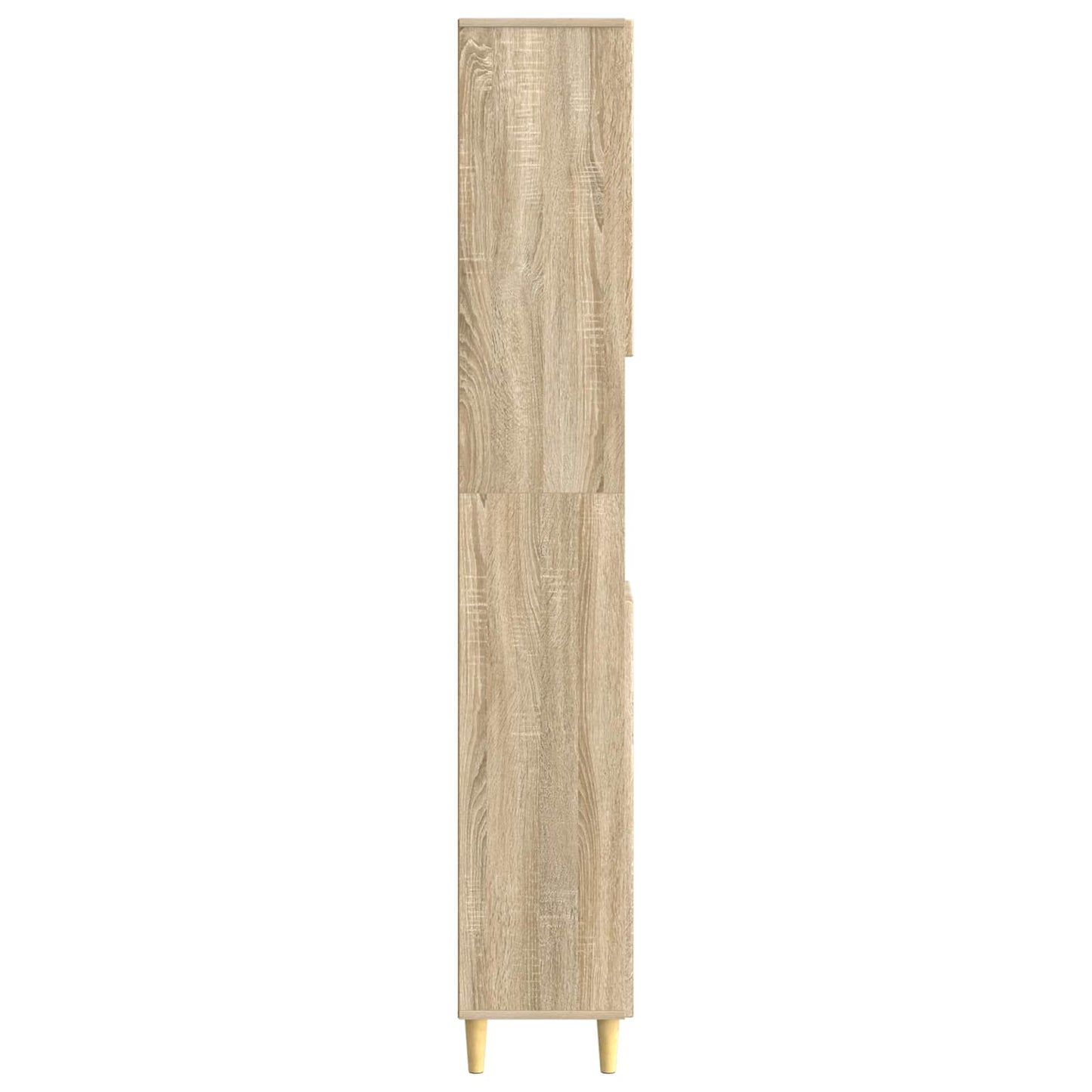 Bathroom Cabinet with Open Shelf ARNHEM Sonoma Oak