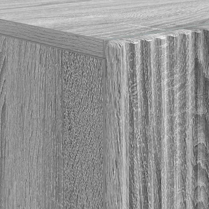 Bathroom Cabinet with Open Shelf ARNHEM Grey Sonoma