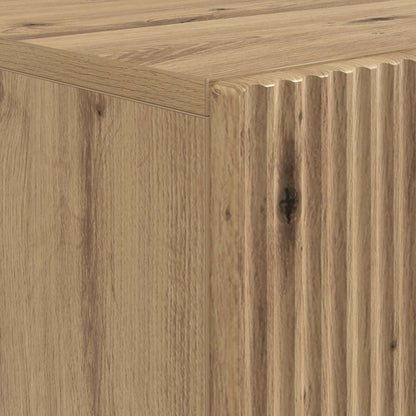Bathroom Cabinet with Open Shelf ARNHEM Artisan Oak
