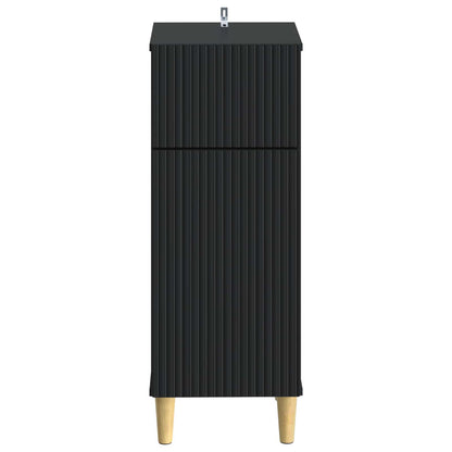 Bathroom Storage Cainet ARNHEM Black 30 x 31 x 80 cm