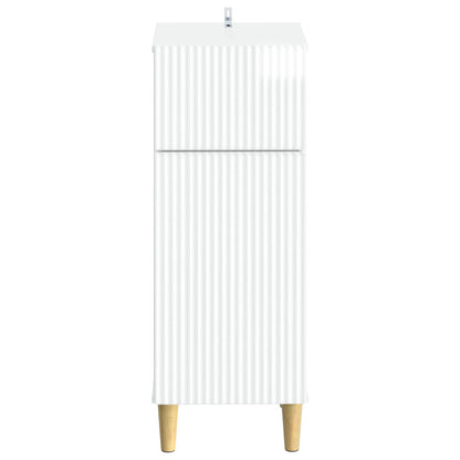 Bathroom Storage Cainet ARNHEM High Gloss White 30 x 31 x 80 cm