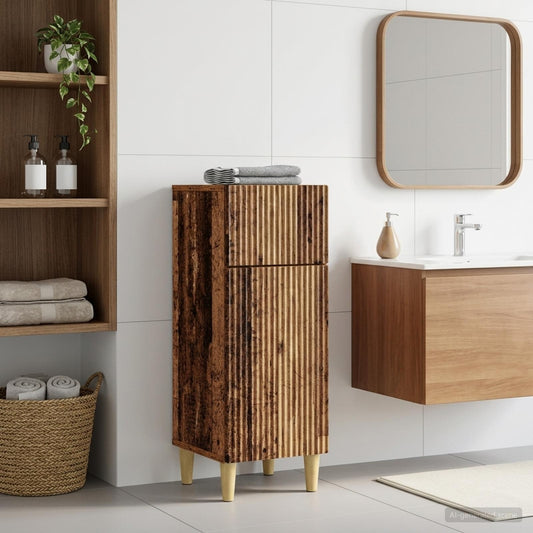 Bathroom Storage Cainet ARNHEM Old Wood 30 x 31 x 80 cm
