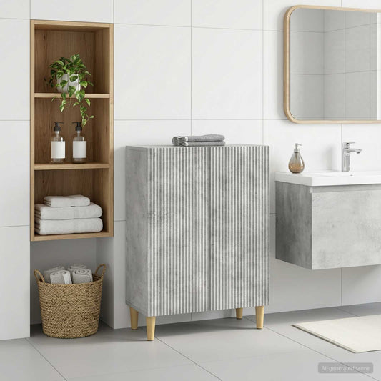 Bathroom Storage Cainet ARNHEM Concrete Grey 59.5 x 31 x 80 cm