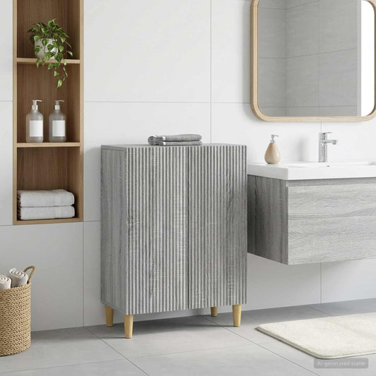 Bathroom Storage Cainet ARNHEM Grey Sonoma 59.5 x 31 x 80 cm