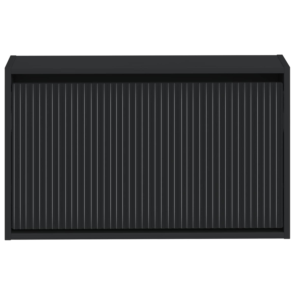 Wall-Mounted Shoe Cabinet ARNHEM 71 x 17 x 43 cm Black