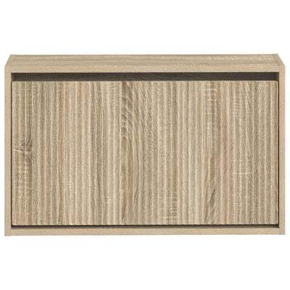 Wall-Mounted Shoe Cabinet ARNHEM 71 x 17 x 43 cm Sonoma Oak