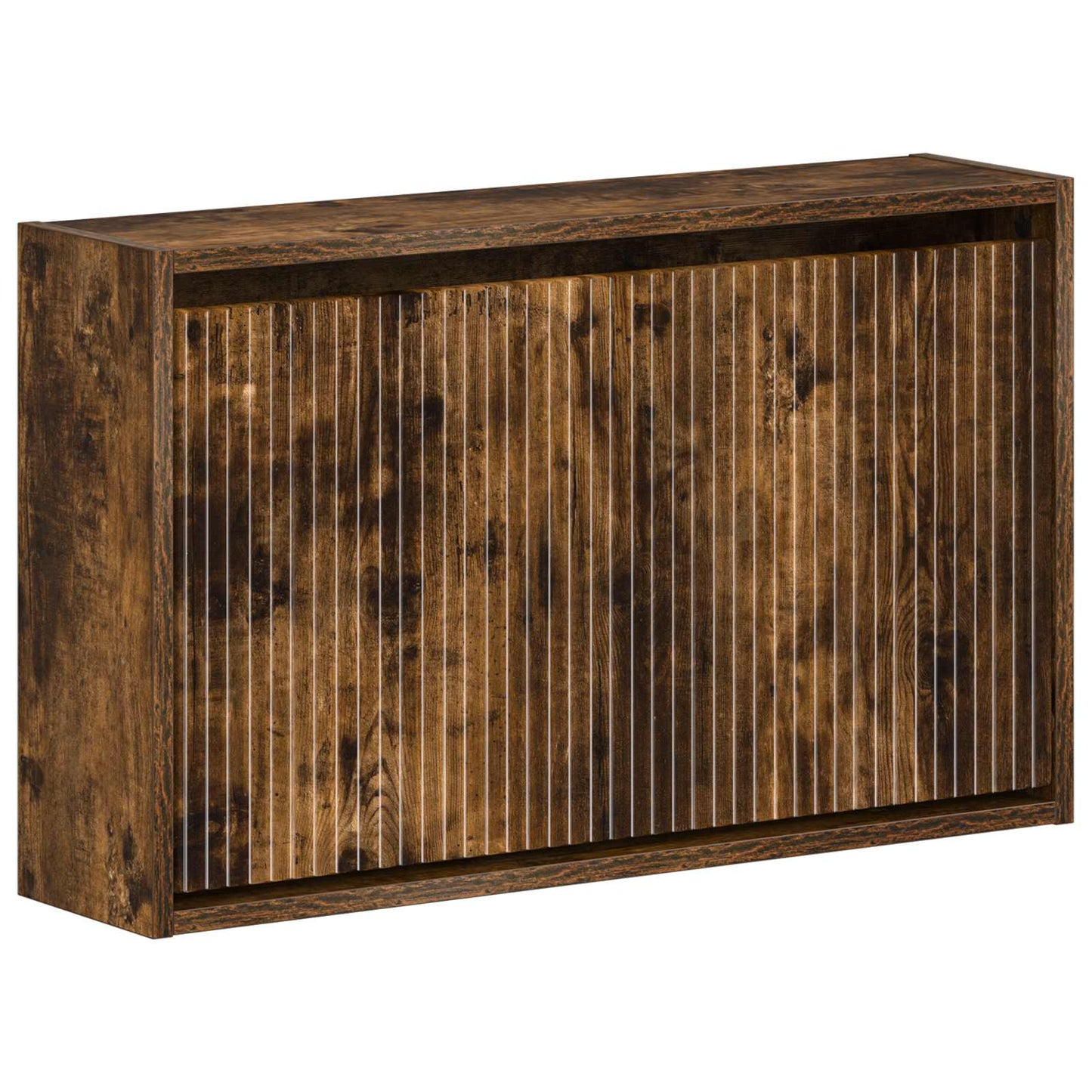 Wall-Mounted Shoe Cabinet ARNHEM 71 x 17 x 43 cm Smoked Oak
