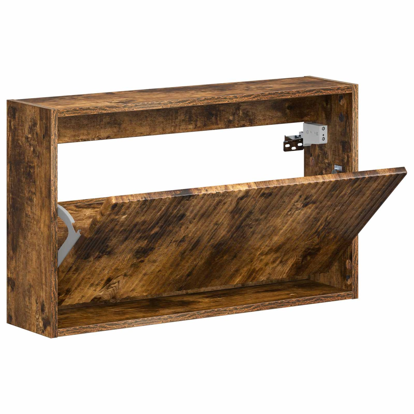 Wall-Mounted Shoe Cabinet ARNHEM 71 x 17 x 43 cm Smoked Oak