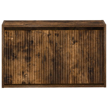 Wall-Mounted Shoe Cabinet ARNHEM 71 x 17 x 43 cm Smoked Oak