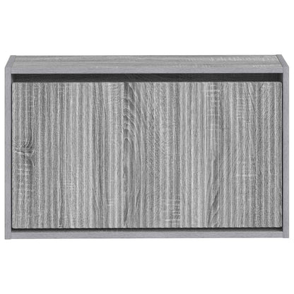 Wall-Mounted Shoe Cabinet ARNHEM 71 x 17 x 43 cm Grey Sonoma